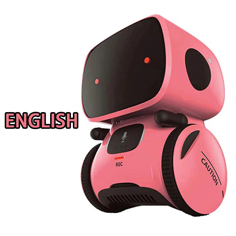Toy Robot Intelligent Multilingual Voice & Touch control Interactive Educational