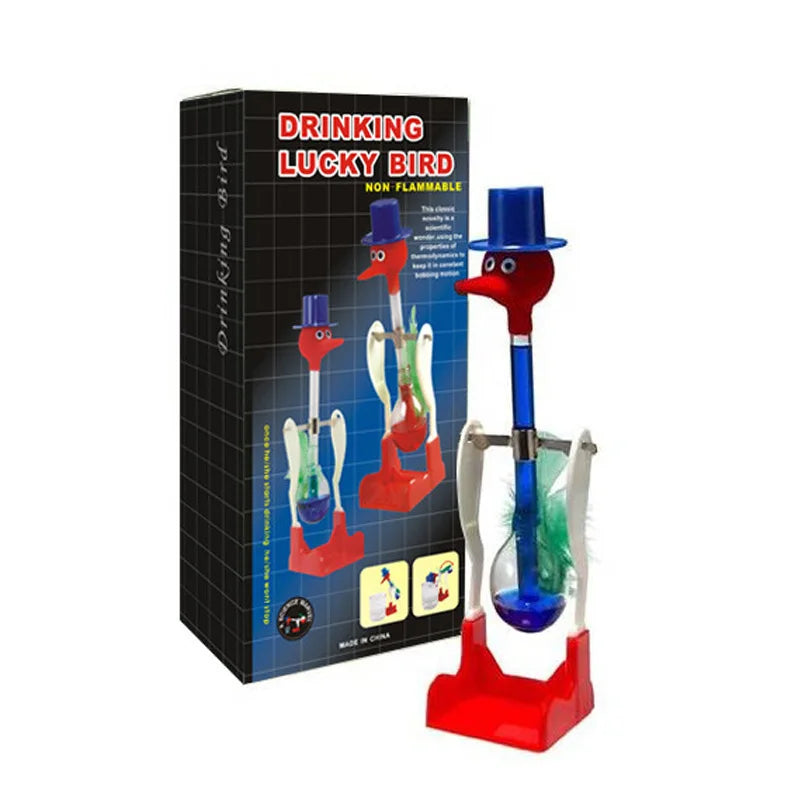 Physics Drinking Bird Color Changing Toy Water Bird Fun Educational Science Experiment Toy