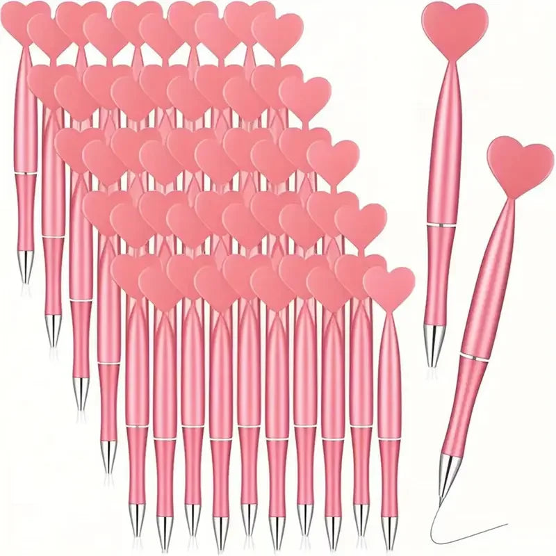Baby Pink Black Ink Ballpoint Pens
