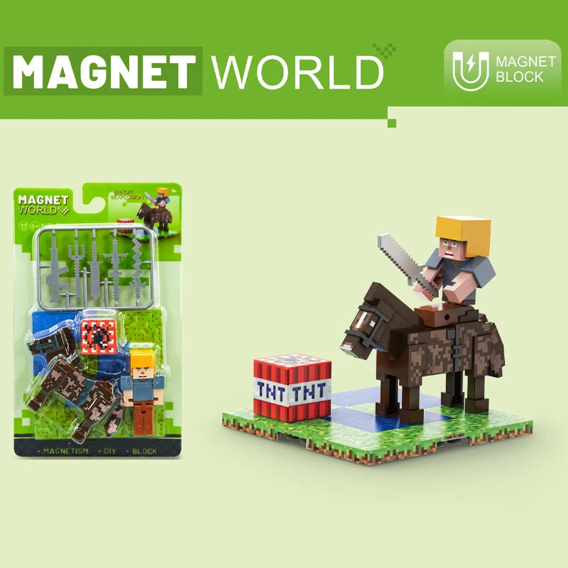 Minecraft Collectible Figurine Magnetic