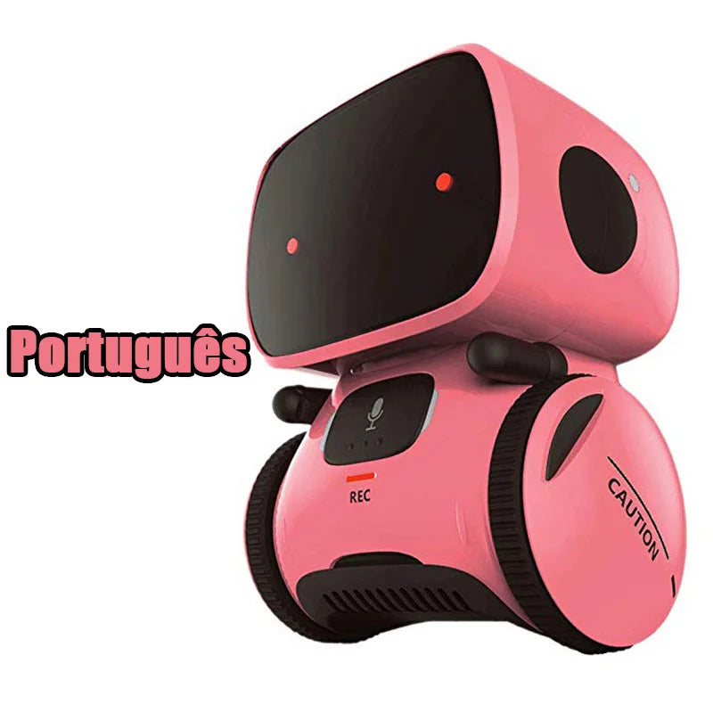 Toy Robot Intelligent Multilingual Voice & Touch control Interactive Educational