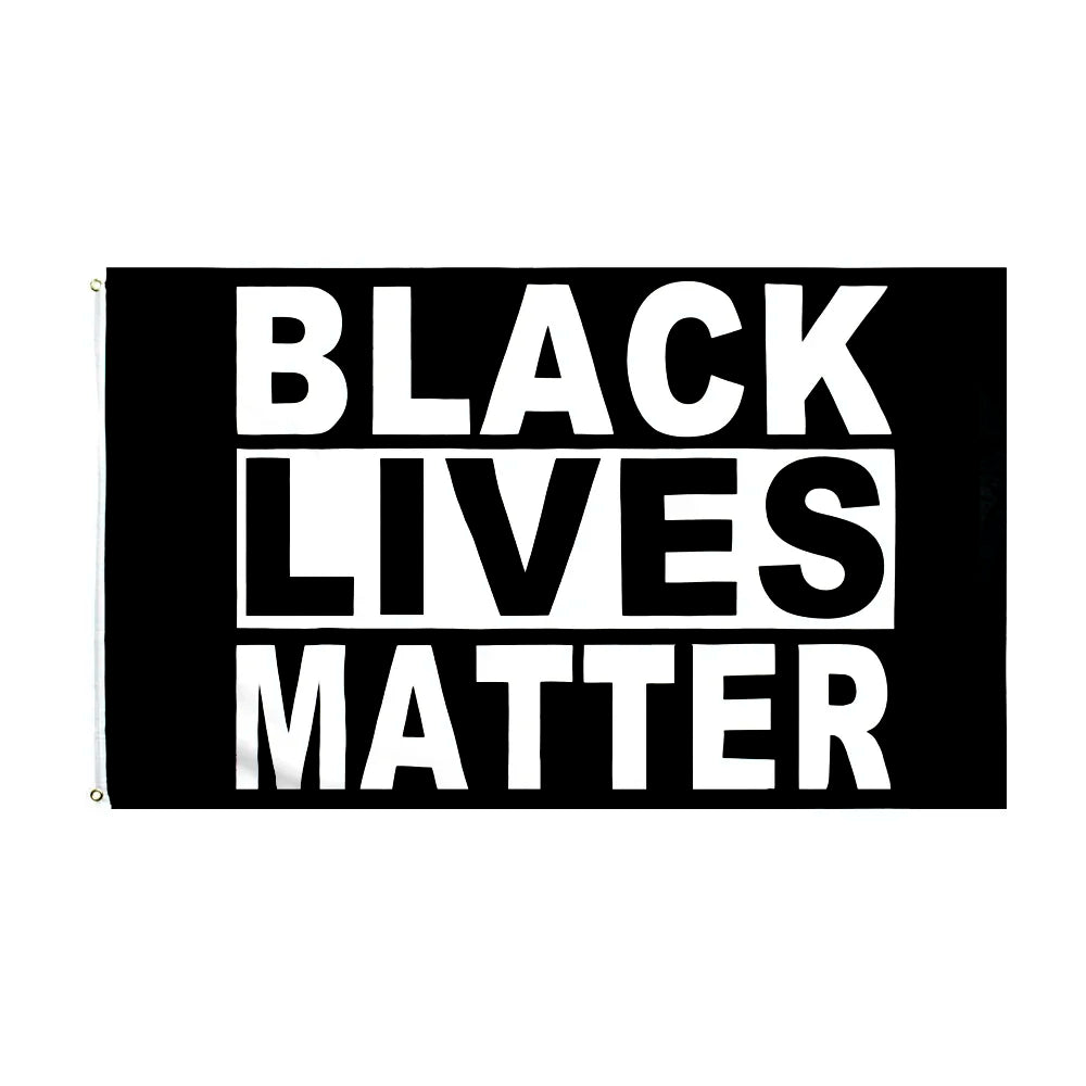 90X150CM Black Lives Matter Flag Outdoor Banner