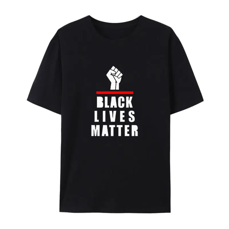 Black Pride Gifts Black Lives Matter Say Their Names Cotton Print T Shirt Creative Men Women Short Sleeve Fashion Casual Tops