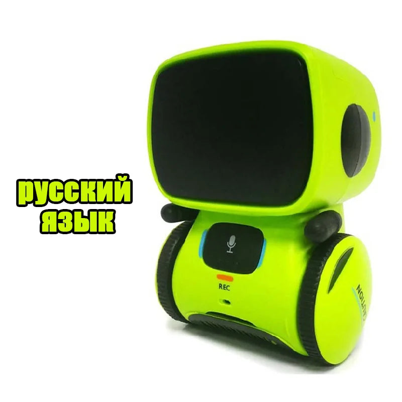 Toy Robot Intelligent Multilingual Voice & Touch control Interactive Educational