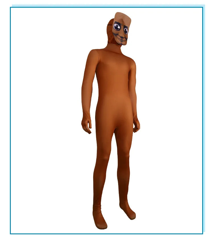 Tung Tung Tung Sahur Cosplay For Children Cartoon Jumpsuit Cosplay de Halloween