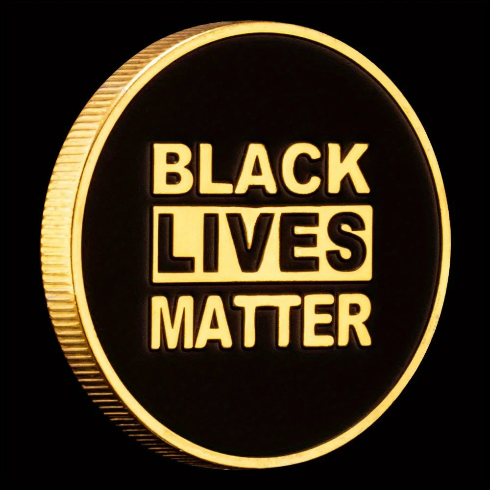 I Cant Breathe George Floyd Collectible Gold Plated Commemorative Coin Black Lives Matter Collection Art Souvenir Coin