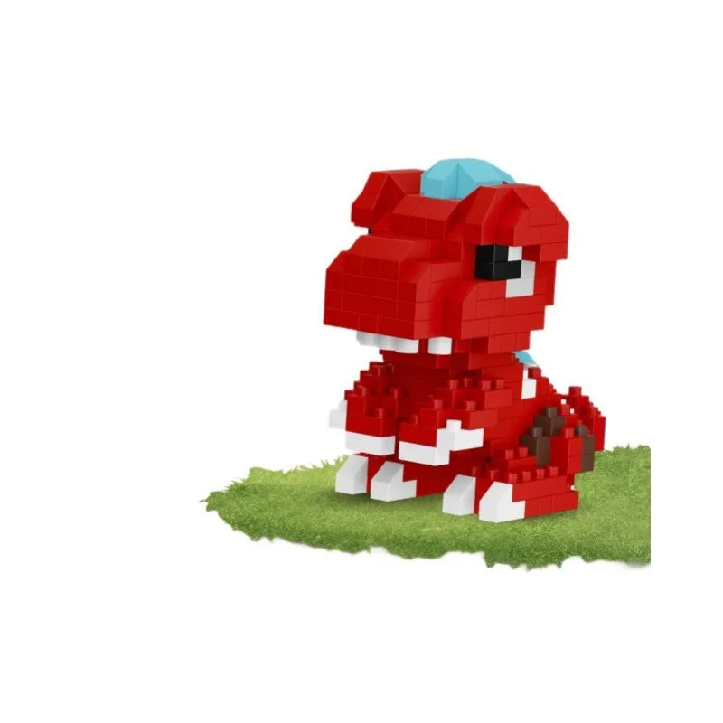 Dinosaur Park Mini Building Blocks Set Tyrannosaurus Rex Triceratops Lego DIY