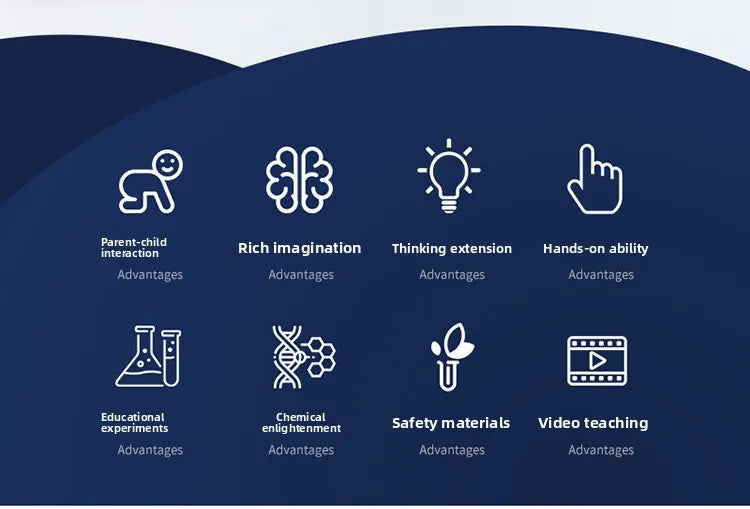 Science experiment set, Kids DIY chemistry small experiment