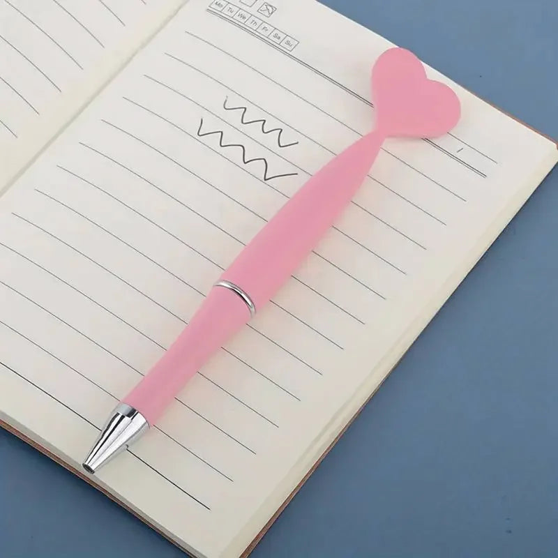 Baby Pink Black Ink Ballpoint Pens