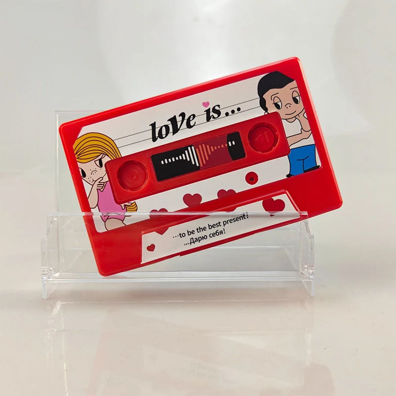 Audio Greeting Recording Cassette Can Hold 5 Minutes of Audio Love Message