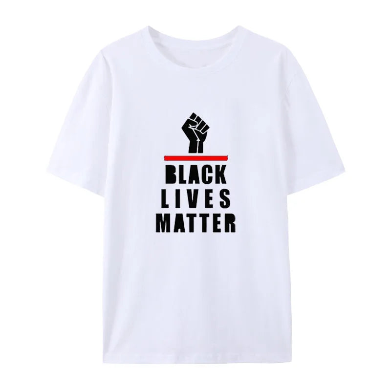 Black Pride Gifts Black Lives Matter Say Their Names Cotton Print T Shirt Creative Men Women Short Sleeve Fashion Casual Tops