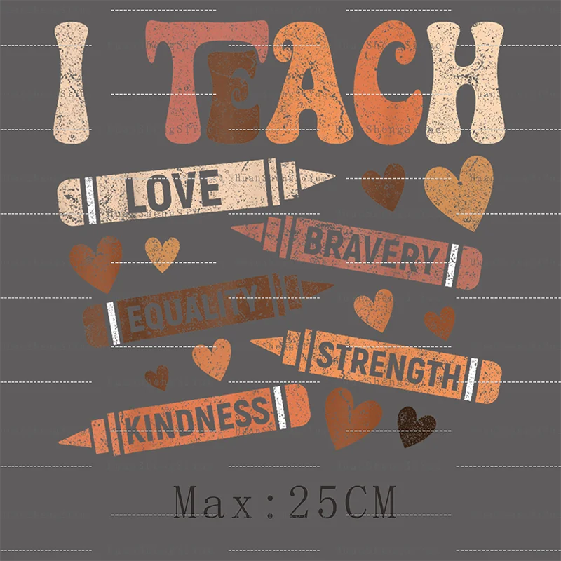 Black History Ironing Patch Clothes Jacket Heat Transfer Sticker