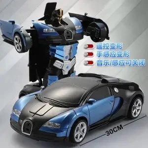 6cm RC Car Robot Transformer Remote Control Cars Toys