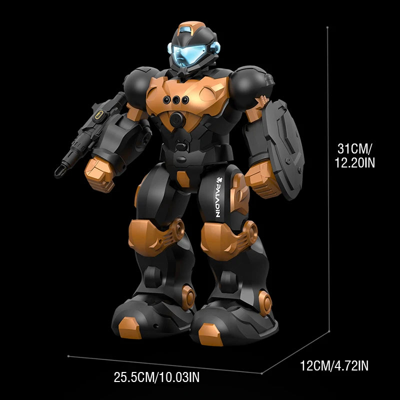 Robot Toy Intelligent Programming Voice Controlled Gesture Remote Control LED Smart Dancing Robot