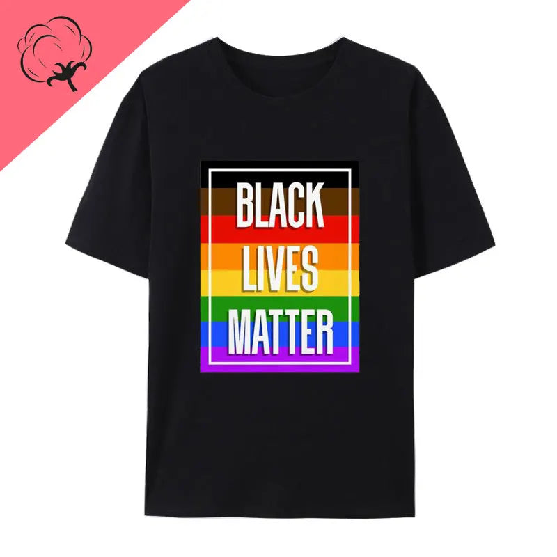 Black Pride Gifts Black Lives Matter Say Their Names Cotton Print T Shirt Creative Men Women Short Sleeve Fashion Casual Tops
