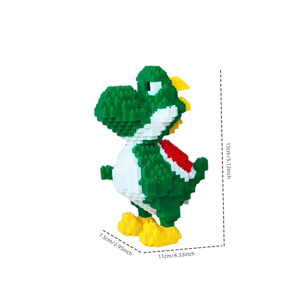 Cartoon Dinosaurs Mini Building Block Kit