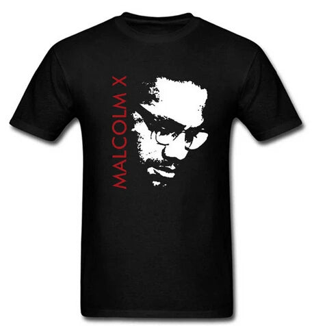 Malcolm X T shirt Black History Black Lives Matter black panthers Men Women tee