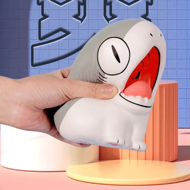 Shark Cat Sharkitty Squeeze Toys Slow Rising Stress Reliever Desktop Toys