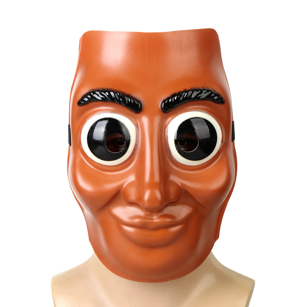 Tung Tung Tung Sahur Mask for Men Women Plastic Full Face Masquerade Halloween Costume Cosplay Carnival Party Mask
