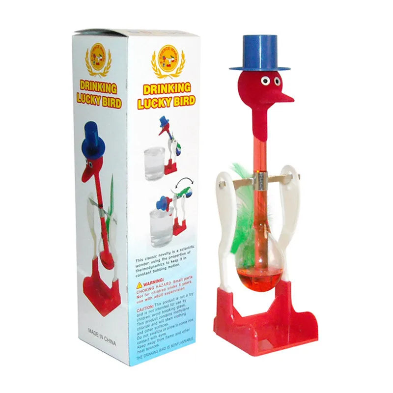 Physics Drinking Bird Color Changing Toy Water Bird Fun Educational Science Experiment Toy