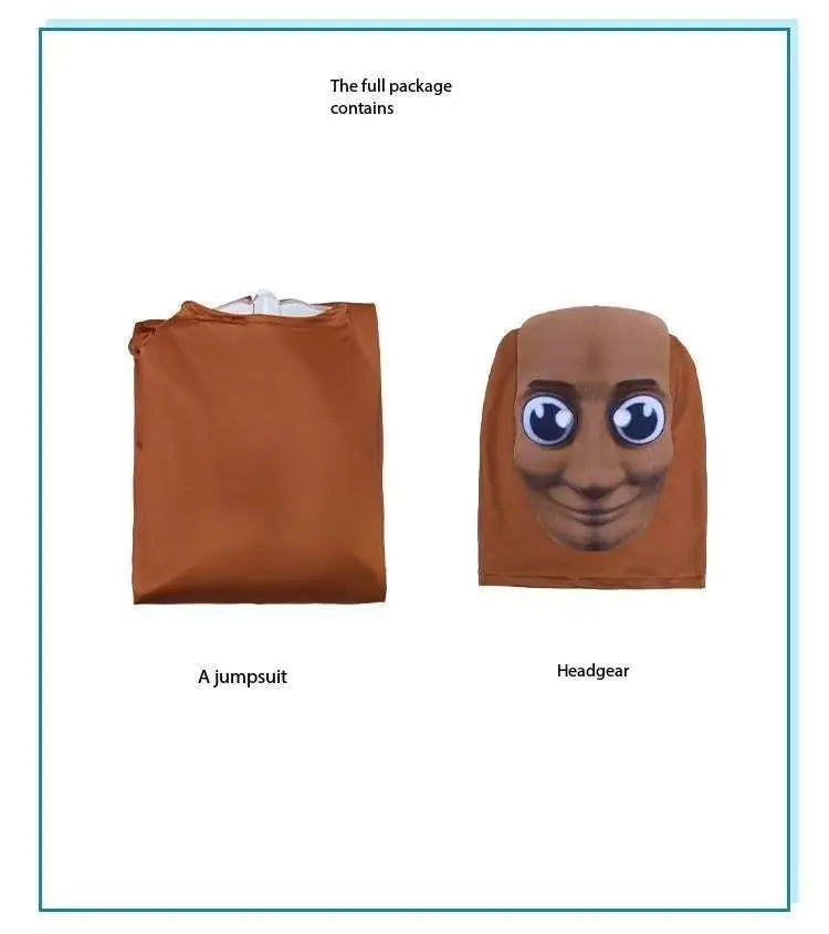 Tung Tung Tung Sahur Cosplay For Children Cartoon Jumpsuit Cosplay de Halloween