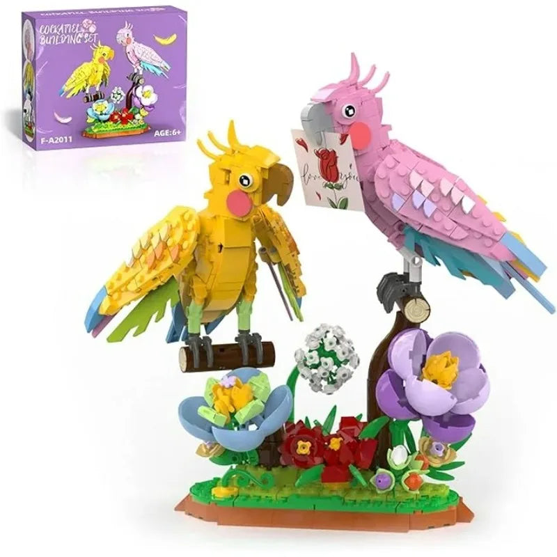Lego Building Block Set Lovebirds Love Letter 669pcs