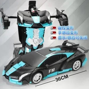 6cm RC Car Robot Transformer Remote Control Cars Toys