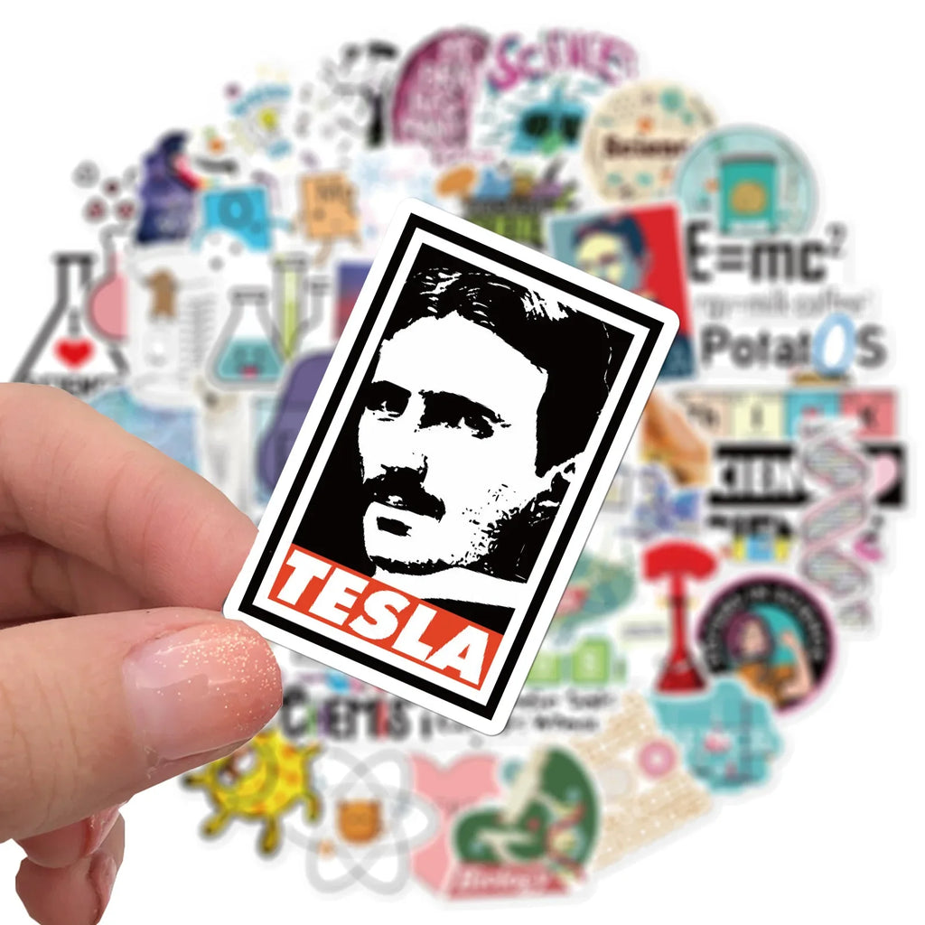 Science Stickers 50/100pcs