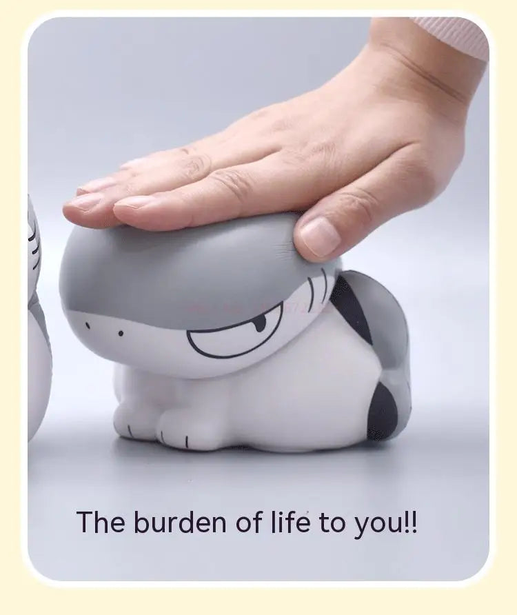 Shark Cat Sharkitty Squeeze Toys Slow Rising Stress Reliever Desktop Toys