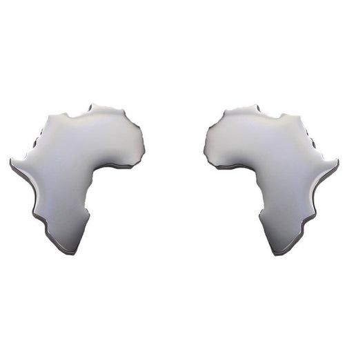Africa Outline Stud Earrings