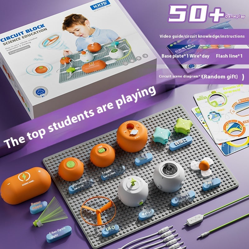 Science Experiment Circuit Assembling Children's Toy