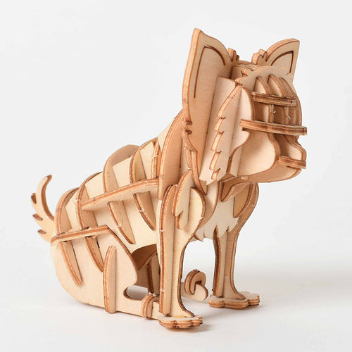 3D Wooden Sculpture & Animal Puzzle