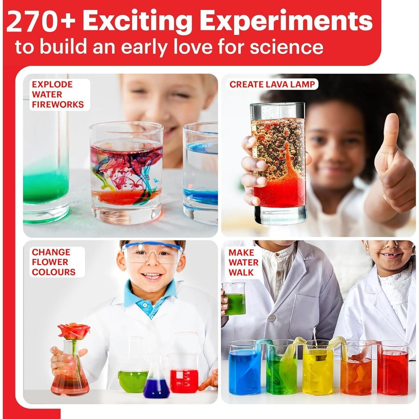 73-piece Science Exploration Lab Experiment Set