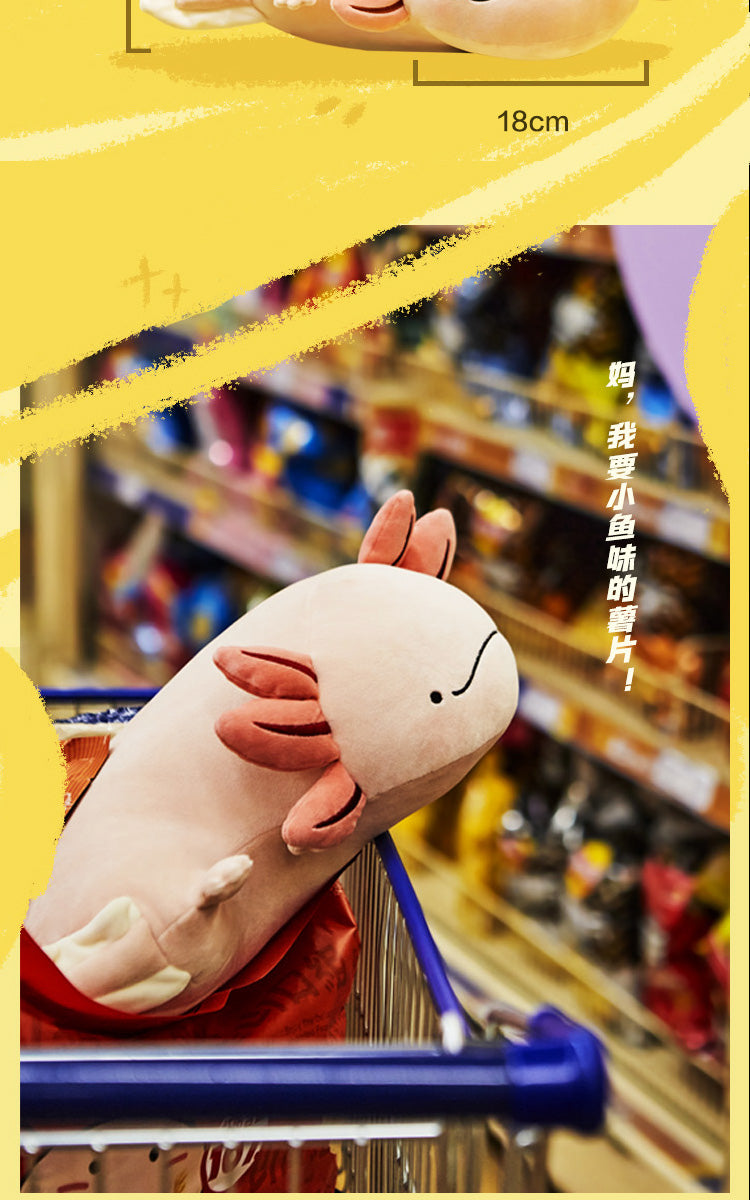 Plush Axoloxl Pillow Toy Cute