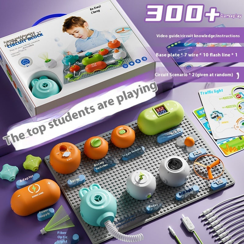 Science Experiment Circuit Assembling Children's Toy